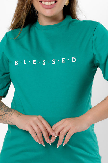 58941 - T-Shirt Blessed In High Relief