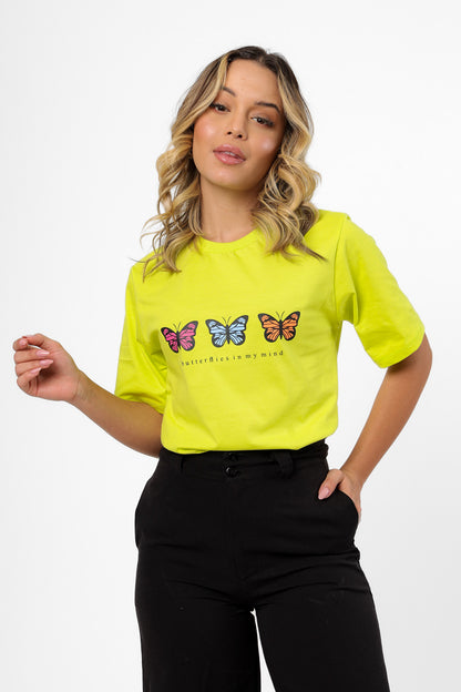 58611 - T-Shirt Butterflies in My Mind